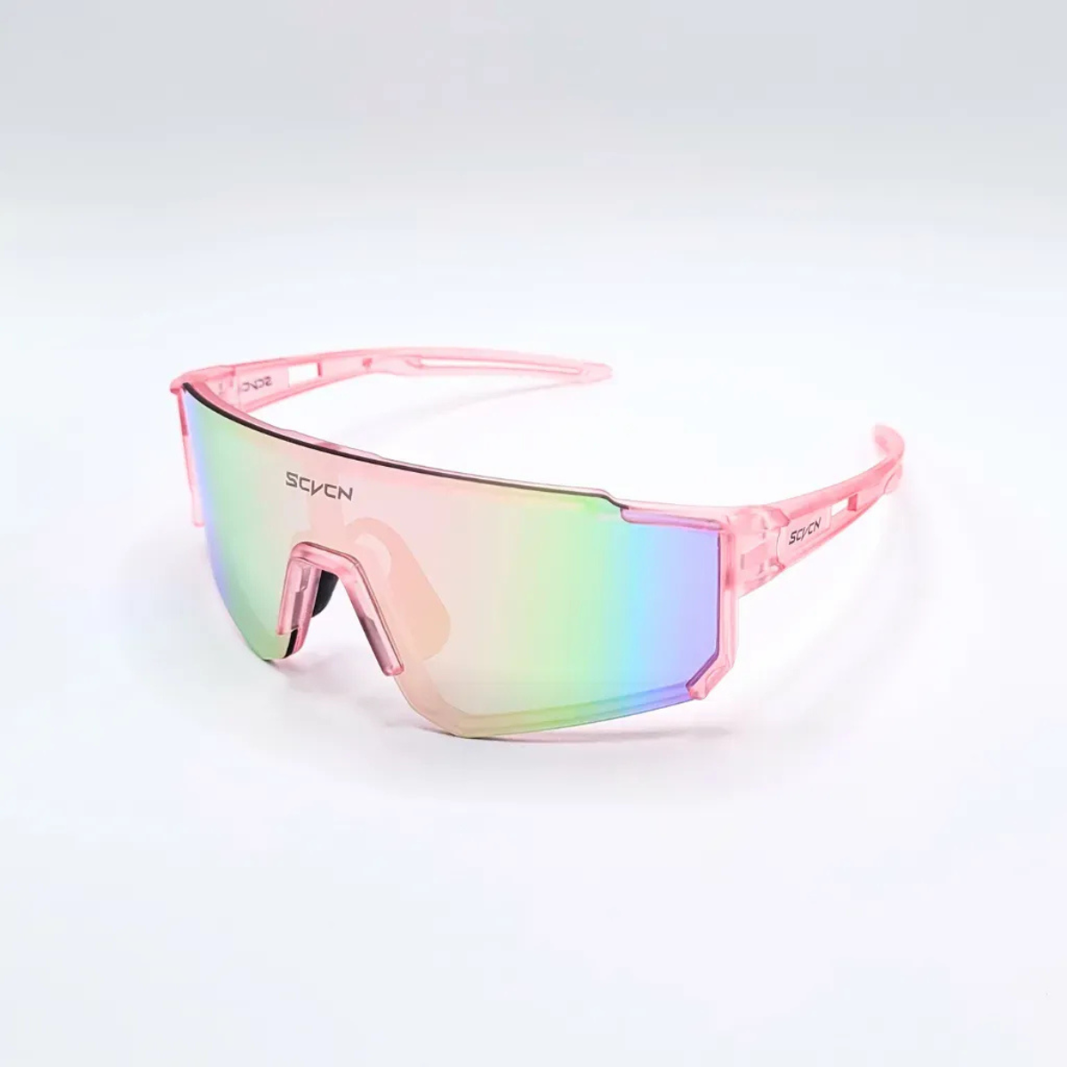 Óculos Esportivo Vortex - SCVCN (Rosa Lente Espelhado)