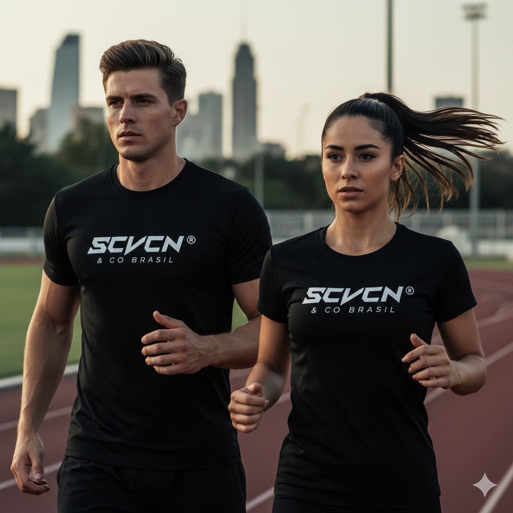 Camisa Preta SCVCN & CO BRASIL