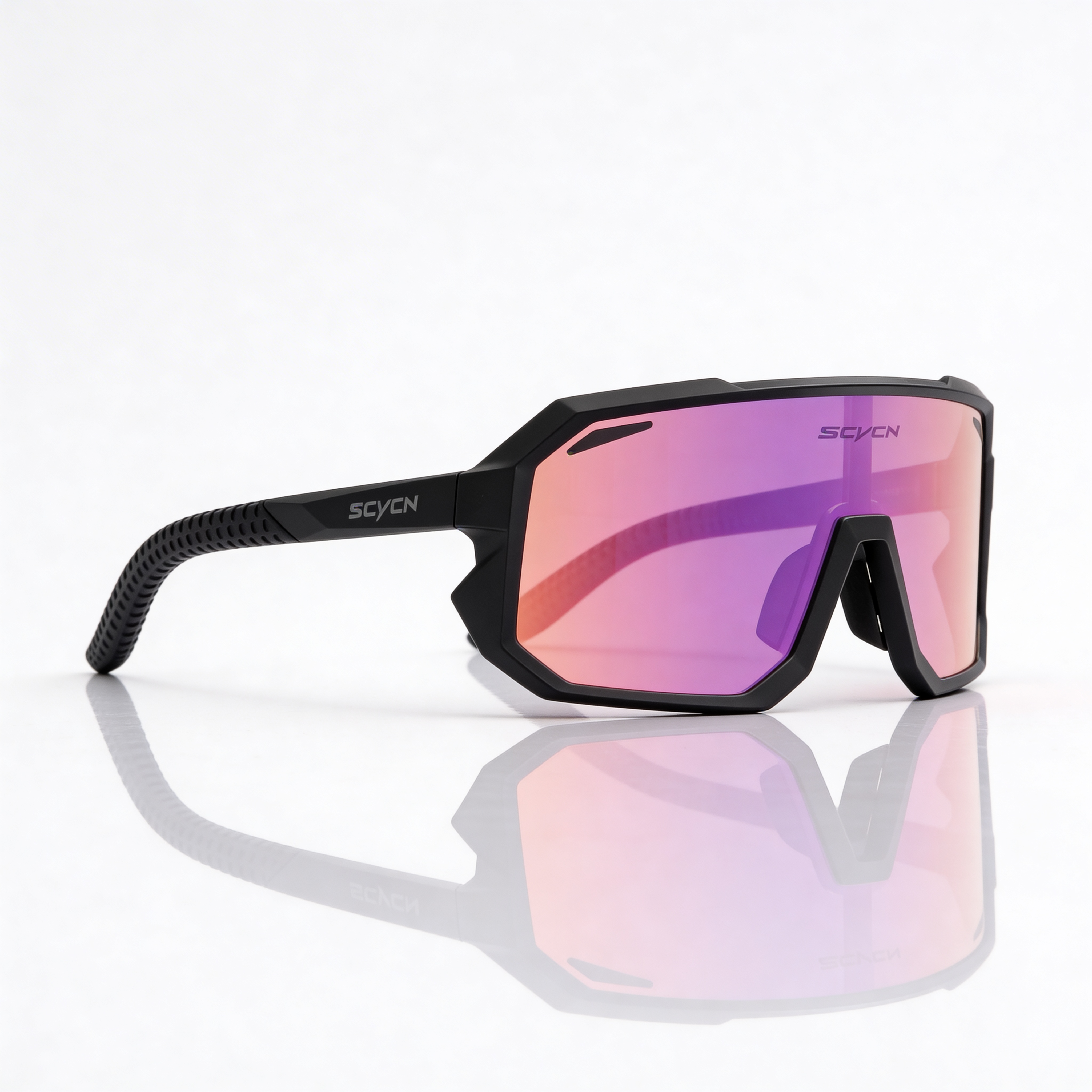 Óculos Vision Pro - SCVCN (Preto / Rosa )