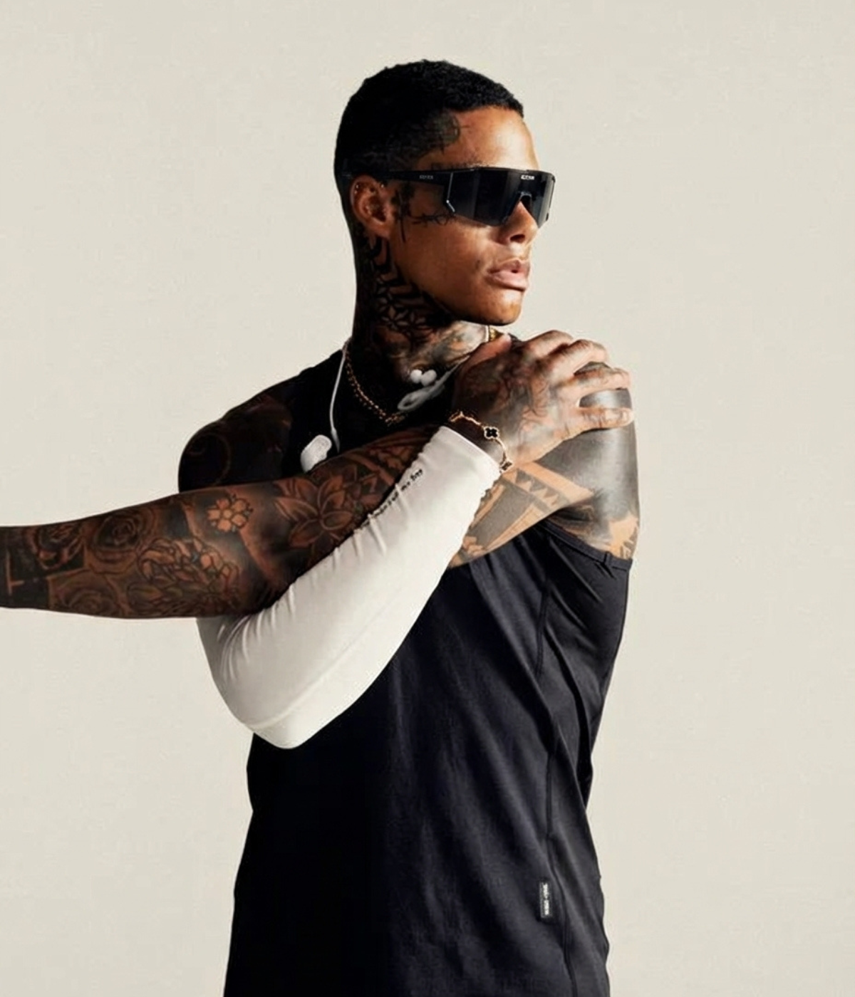 Óculos Esportivo Vortex - SCVCN (Preto Lente Preta)