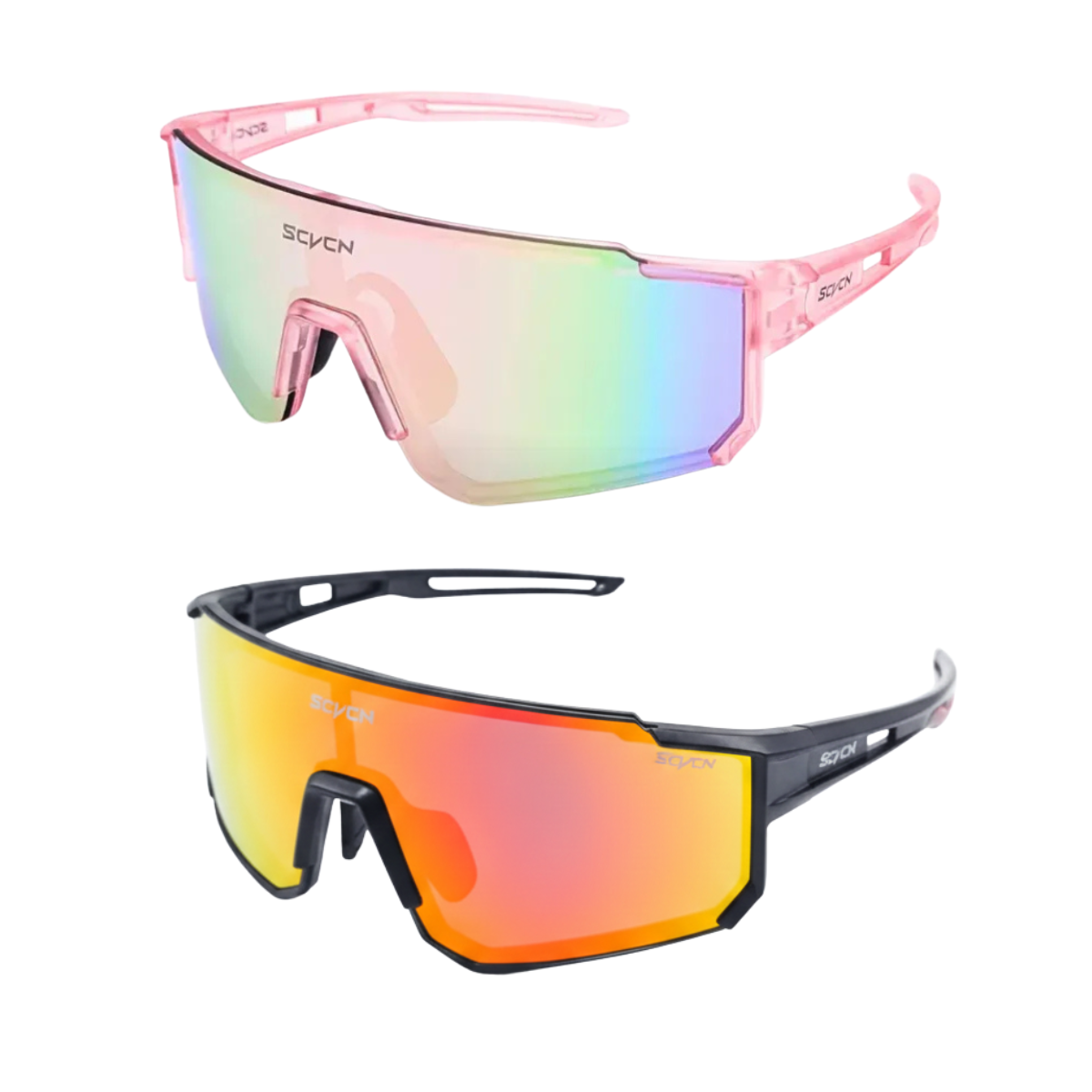 Kit 2 Vortex - Óculos de Sol para Corrida Ciclismo